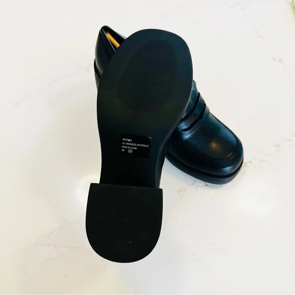 Jellypop Whitney | Y2K
| Heeled Loafers | NEW | Black | 7 - Picture 3 of 6